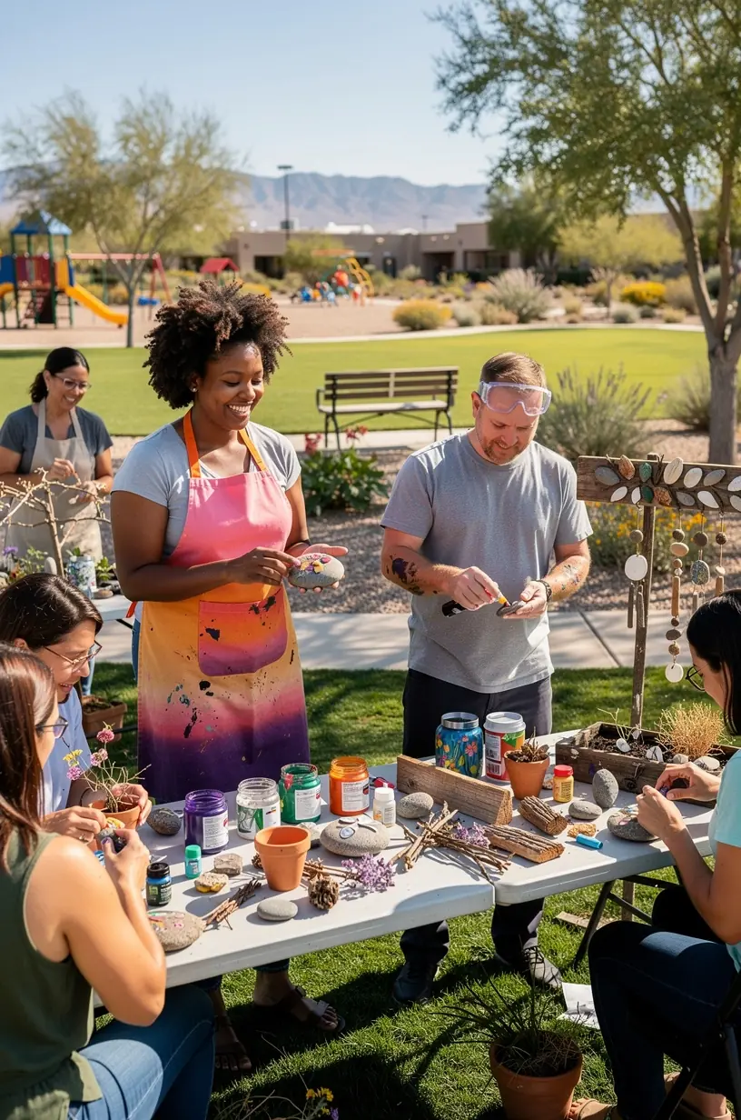 Companion planting benefits in a lush garden setting.