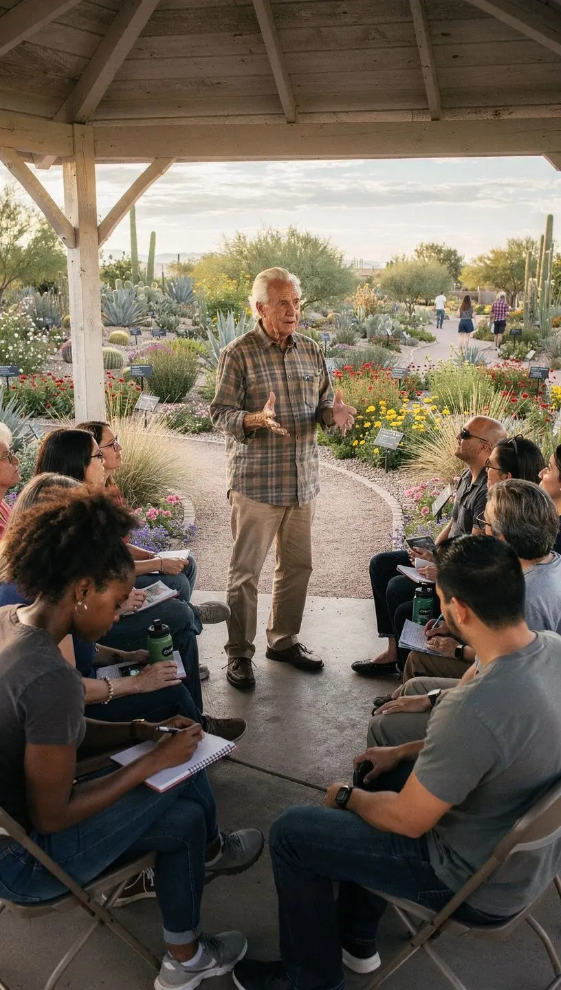 Illustration of healthy soil layers for gardening.